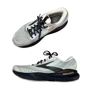 Brooks Adrenaline GTS 24 Shoes Grey Black Orange Running Sneakers Women Size 11